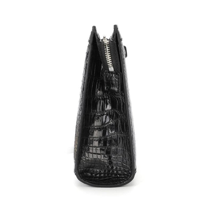 Men's Genuine Crocodile Leather Pouch – Classic Design