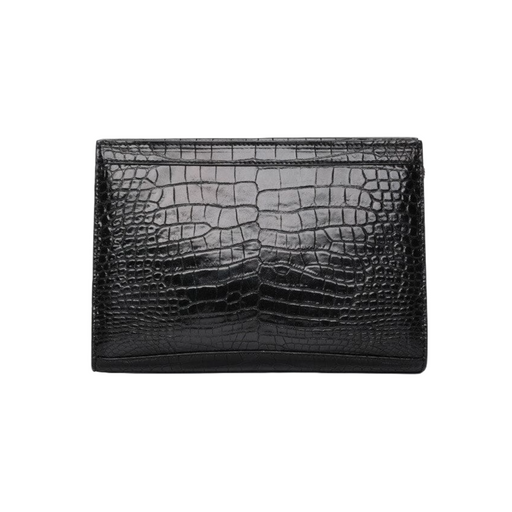 Men's Genuine Crocodile Leather Pouch – Classic Design
