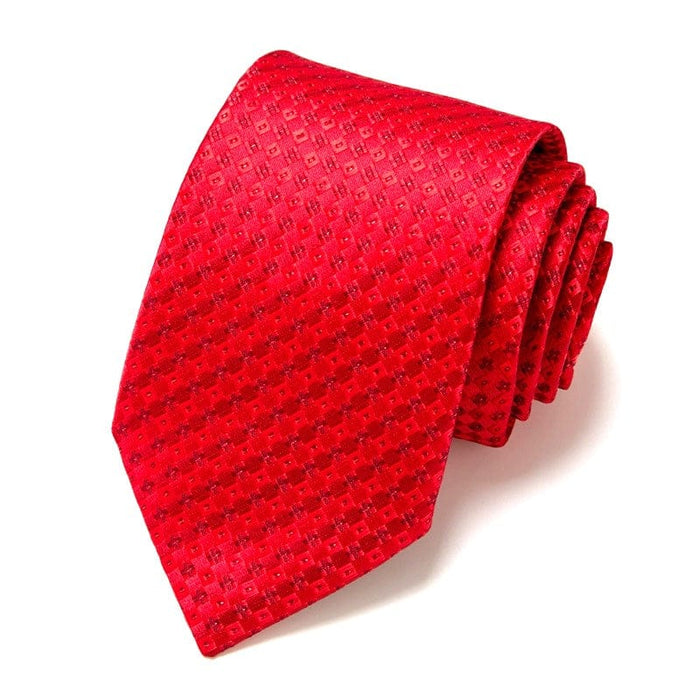 Luxury Silk Tie for Men - Elegant Handmade Business Accessory