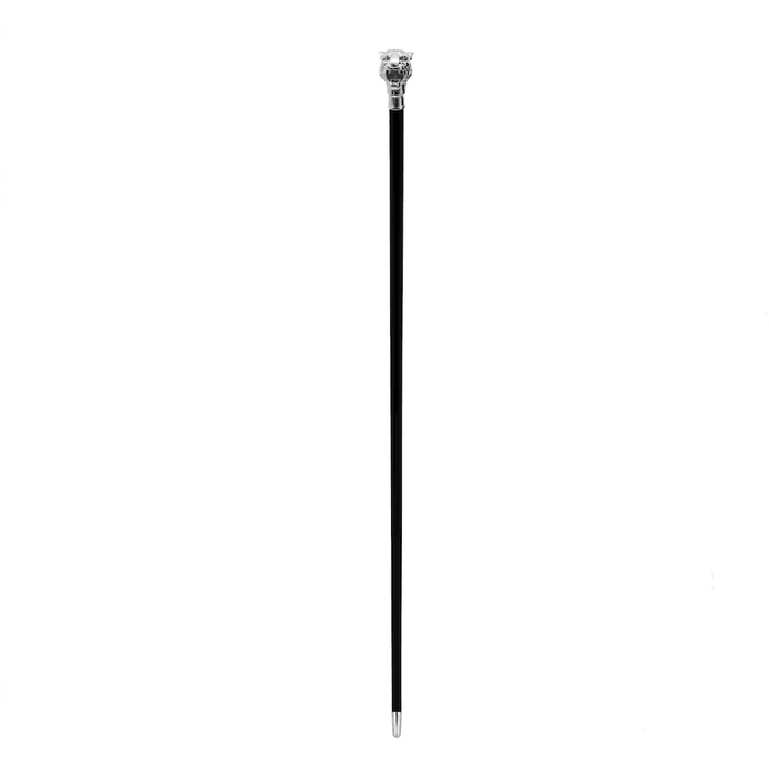 Lux Fancy Silver Tiger Walking Cane, Sophisticated