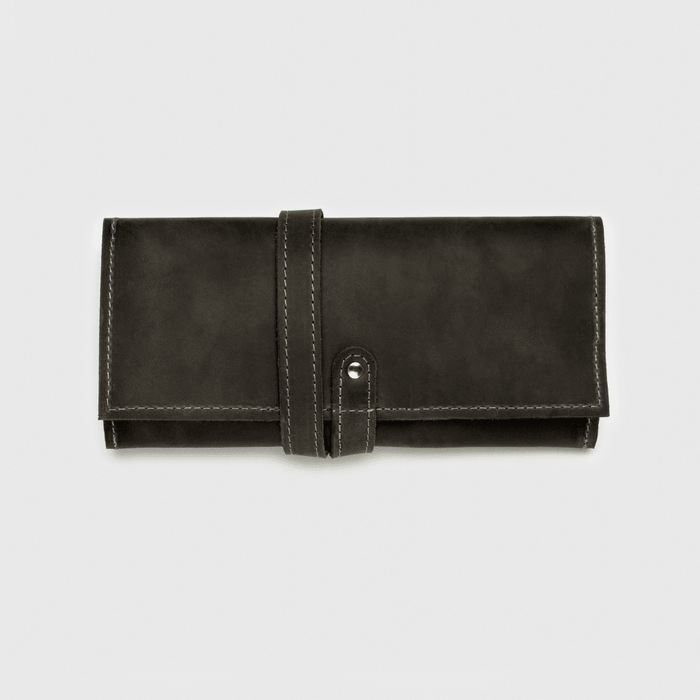 Leather Travel Jewelry Сase Ring Organizer, Travel Jewelry Pouch