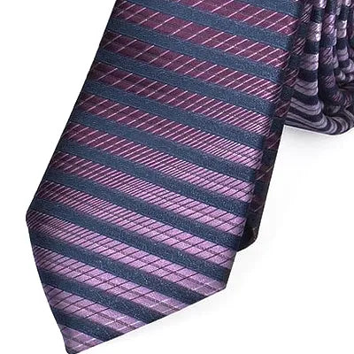 Modern Purple Skinny Tie for Classy Men
