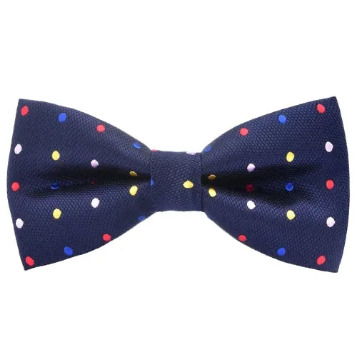 Colorful Dotted Bow Tie for Men - Elegant Accessory for Formal and Casual Occasions