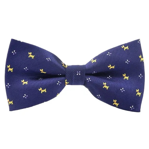 Blue Fancy Bow Tie for Men - Elegant and Stylish Accessory