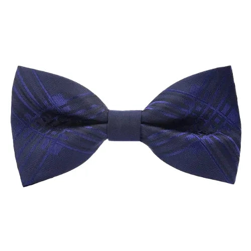Dark Blue Bow Tie for Men Elegant Accessory for Formal Events