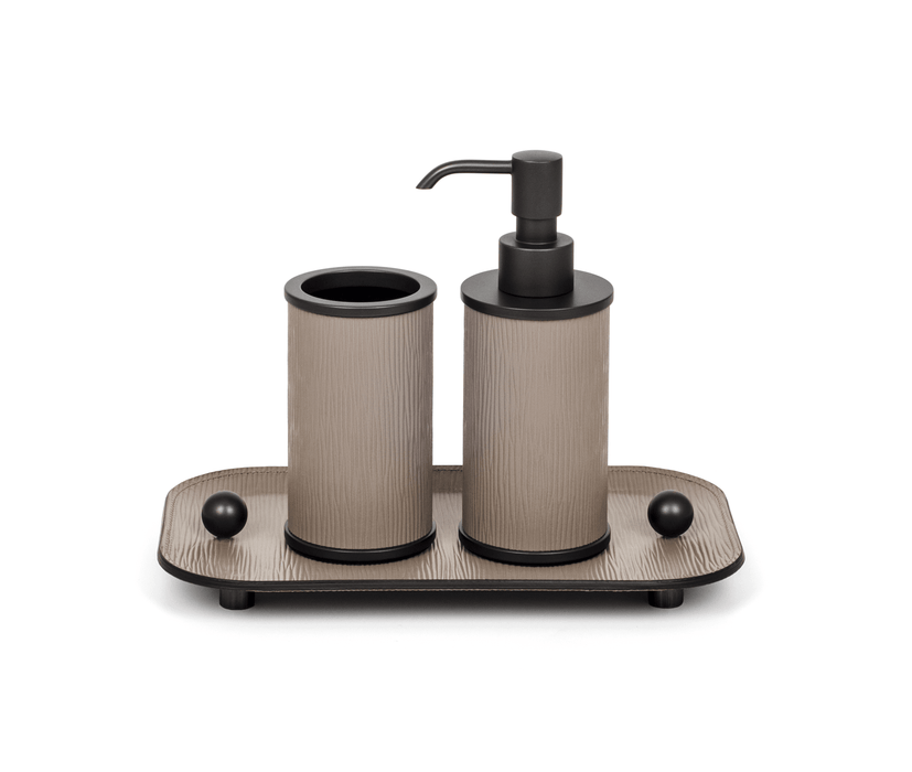 Stylish Chic Round Toothbrush Holder for Bathroom