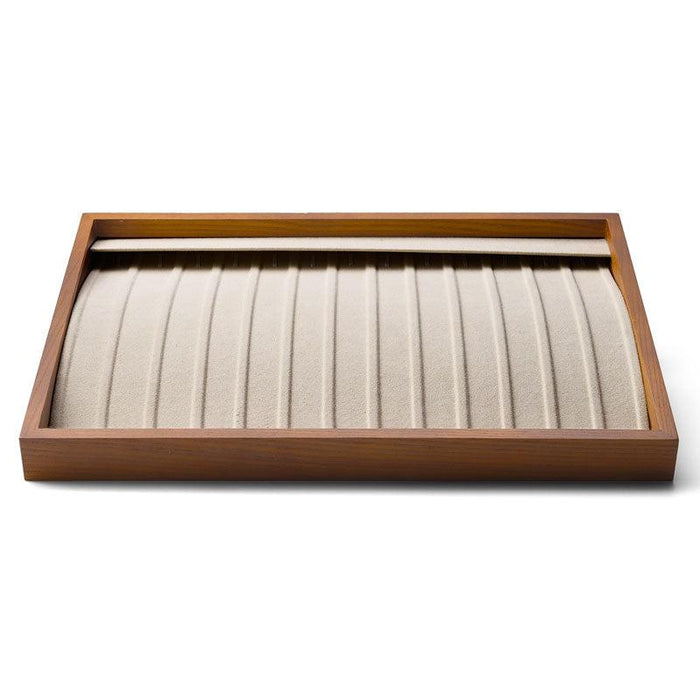 Stackable Solid Wood Jewelry Storage Display Tray