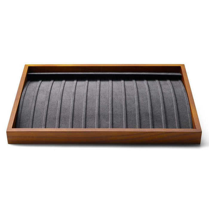 Stackable Solid Wood Jewelry Storage Display Tray