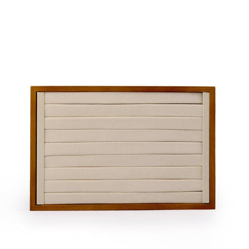 Wood Jewelry Display Showcase Tray Organizer