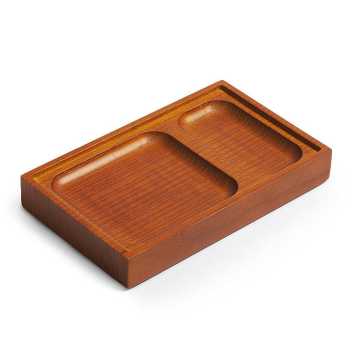Stackable Ash Wood Jewelry Display Tray Organizer