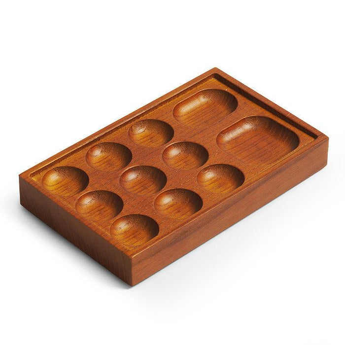 Stackable Ash Wood Jewelry Display Tray Organizer