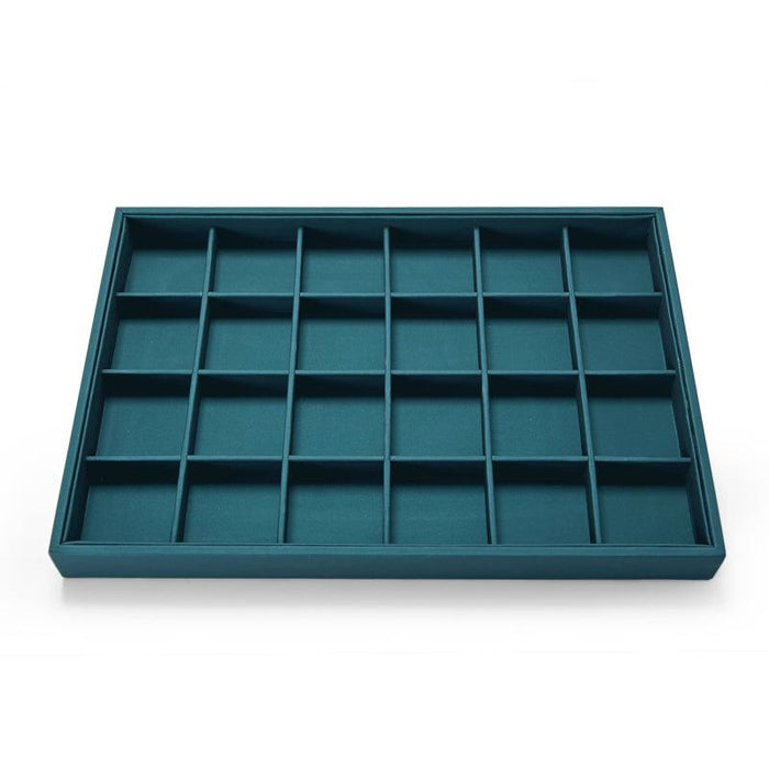 Luxury PU Leather Jewelry Display Tray