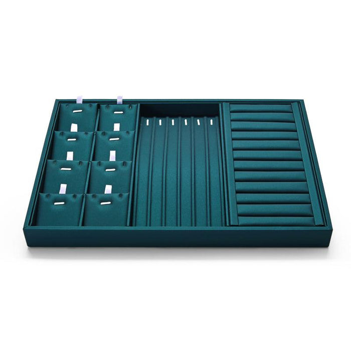 Luxury PU Leather Jewelry Display Tray