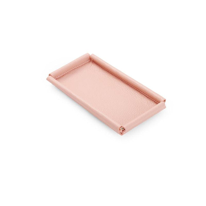 Pink Leatherette Ring Pendant Bangle Display Tray