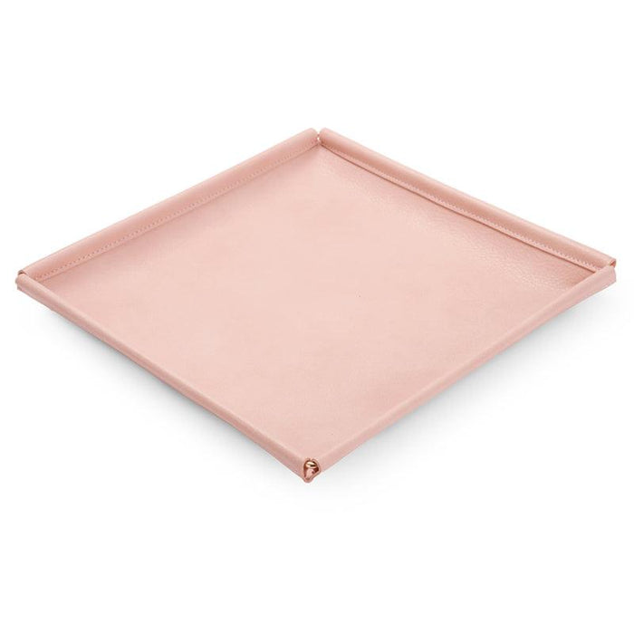 Pink Leatherette Ring Pendant Bangle Display Tray
