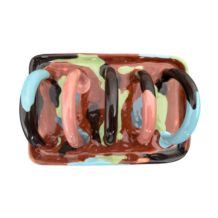 Pop Art Book Holder – Modern Decorative Bookend for Office or Home