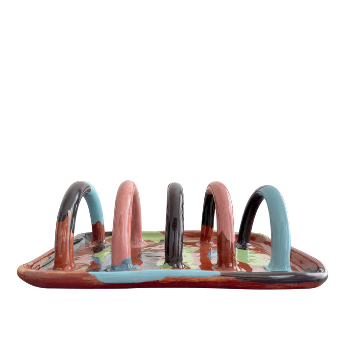 Pop Art Book Holder – Modern Decorative Bookend for Office or Home