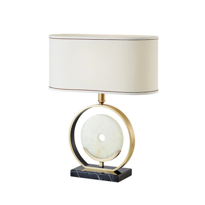 Circle Table Lamp: Contemporary Lighting Piece