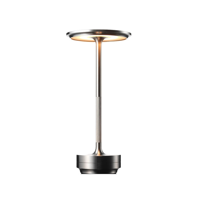 Exclusive Elegant Disk Shape Touch Table Lamp