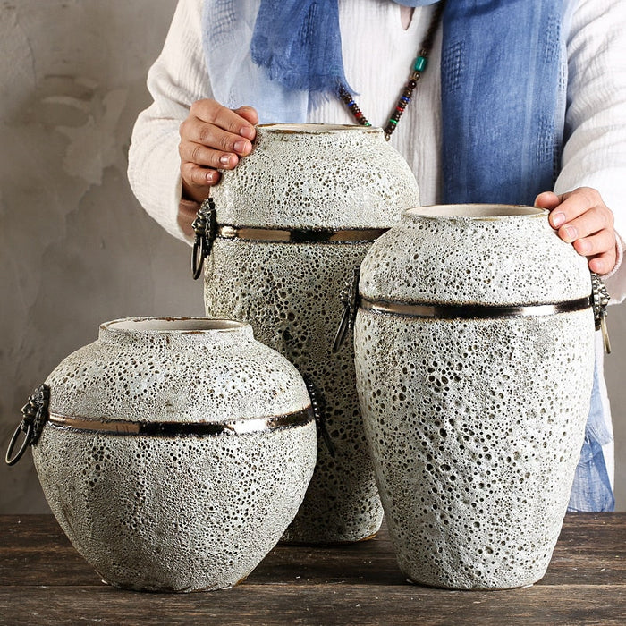 POTTERY Terracotta Ceramic Vases