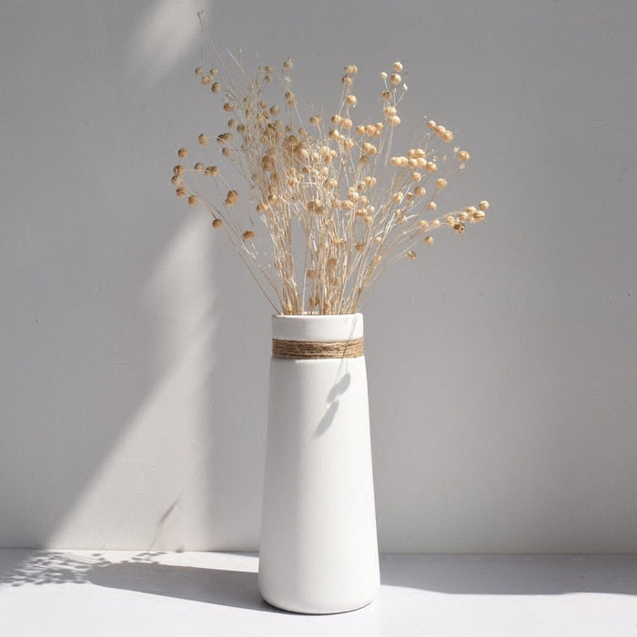 MAREEC Modern Japanese-Inspired Ceramic Vase