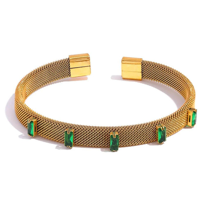 Fashionable Designer Bracelet with Crystals