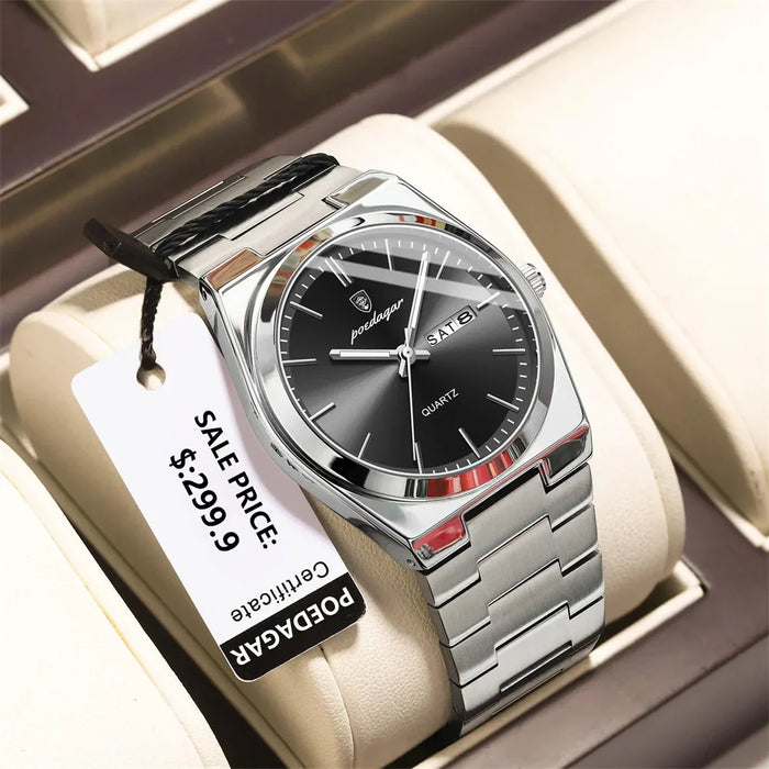 ELMORA® Luxury Elegant Day Date Watch