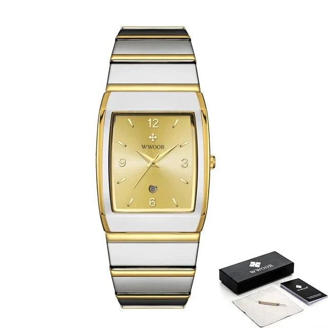 VANTIQUE® Elegant Luxury Man's Square Watch