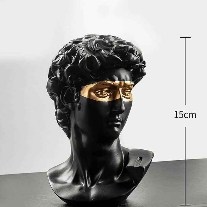 David Head Statue Iconic Classical Art Bust