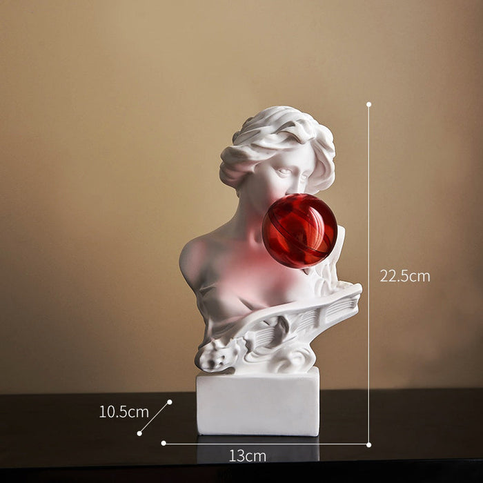 Classic Greek Figures Decorative Resin Statue