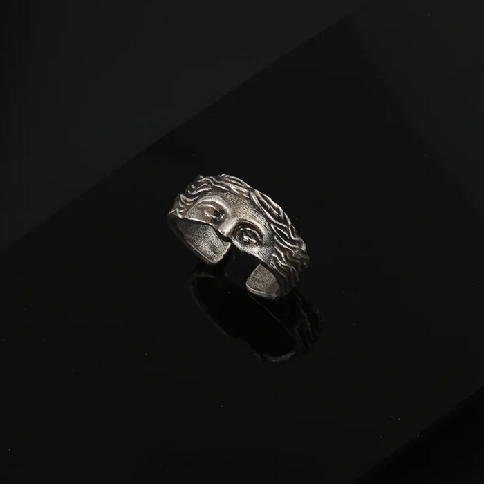 Charming Greek Vintage Style Ring Handcrafted