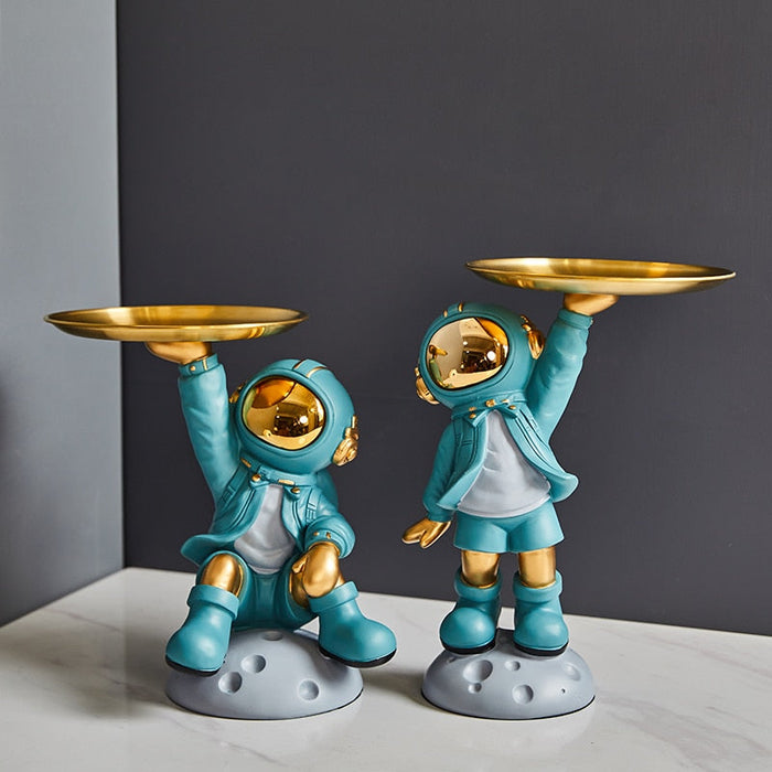 SPACEMAN Resin Ornament Decor Sculpture
