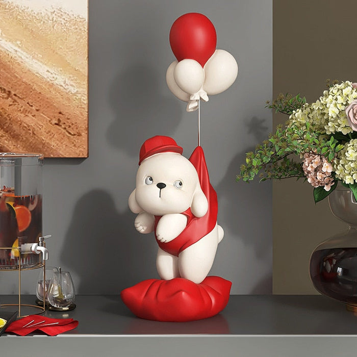Balloon Dog Sculpture Modern Art for Home