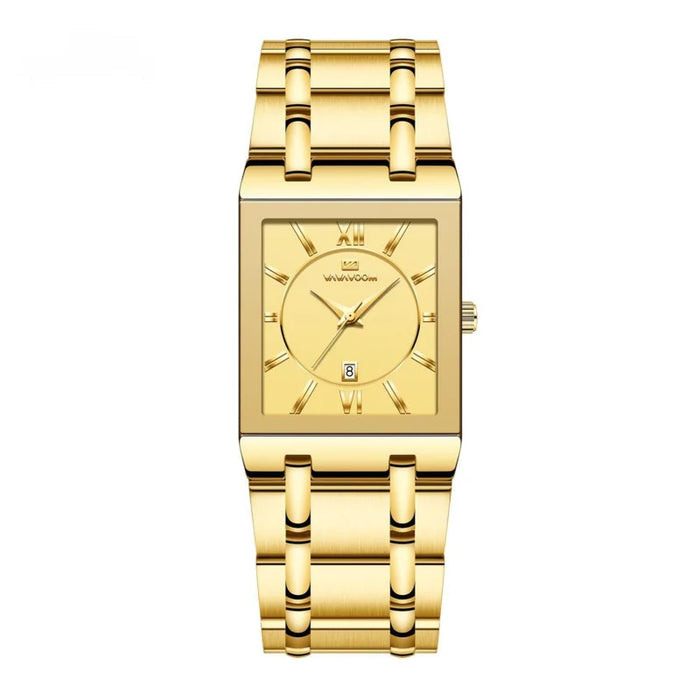 SALVIO® Designer Men Luxury Square Dial
