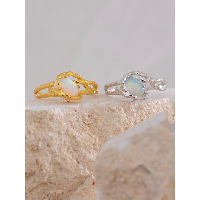 Abstract Design Vintage Ring for Women
