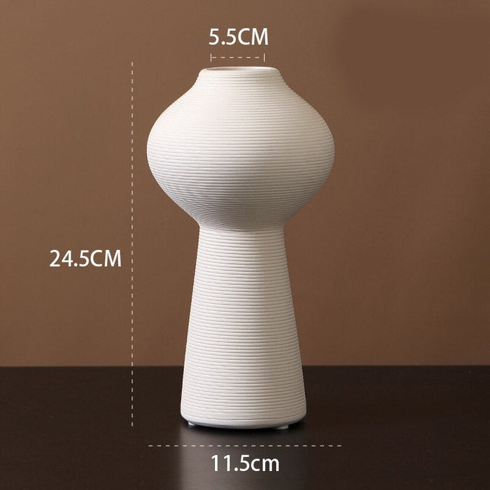 ZEN Wabi-Sabi Ceramic Pottery Vase