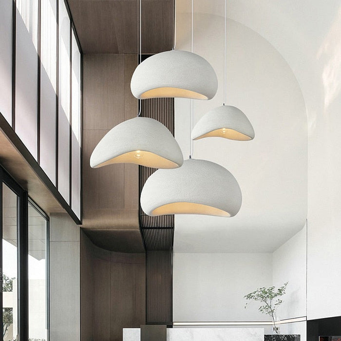 Elegant Modern Minimalist Japanese-Style Chandelier