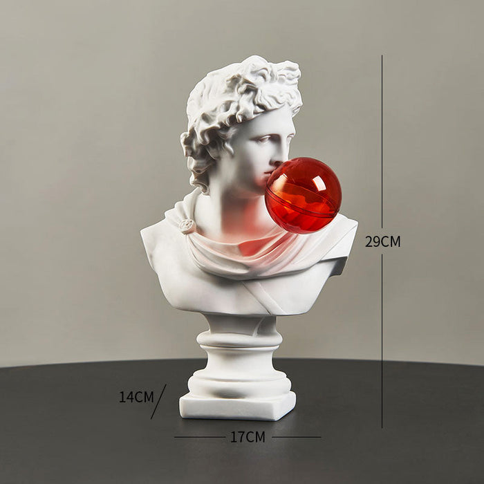 Classic Greek Figures Decorative Resin Statue