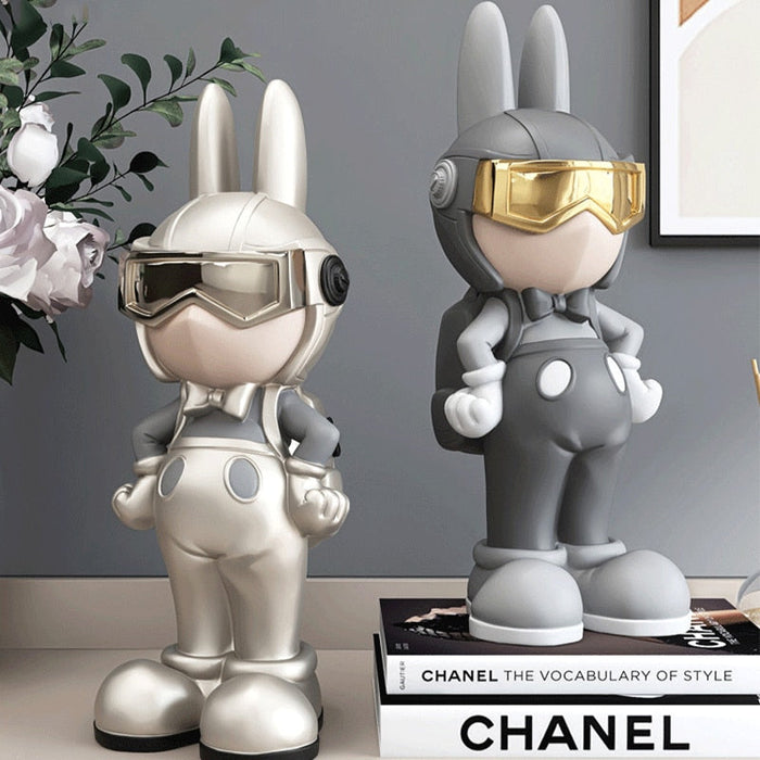 Animal-Themed Resin Decorative Piece