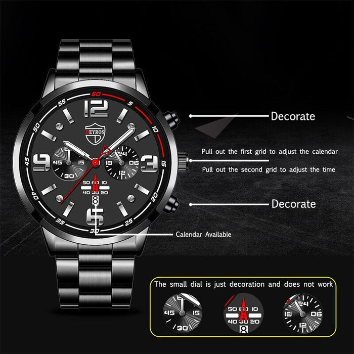 ZELOS® Refined Luxury Watch – A Legacy of Craftsmanship