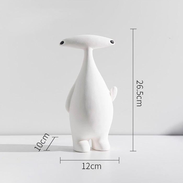 Scandinavian Minimalist Abstract Resin Statue