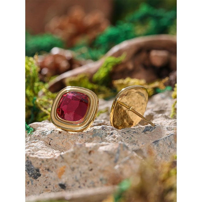 Luxury Earrings with Crystals