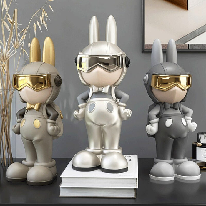 Animal-Themed Resin Decorative Piece