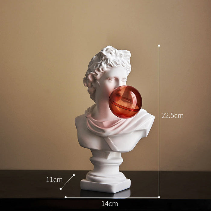 Classic Greek Figures Decorative Resin Statue