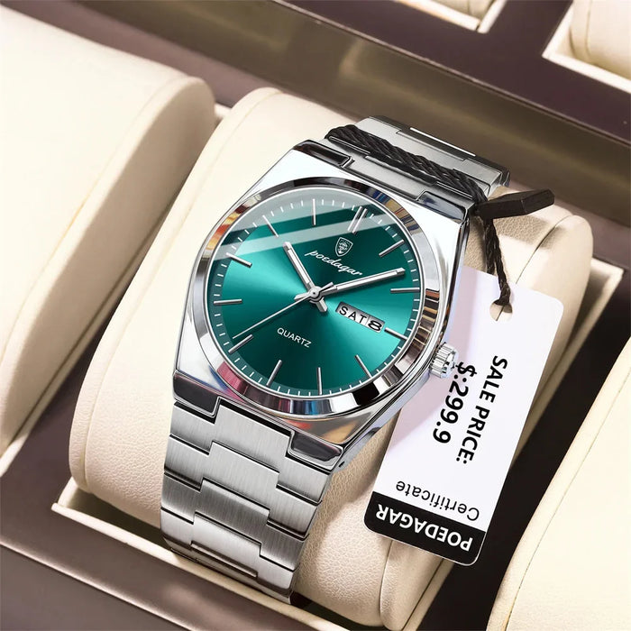 ELMORA® Luxury Elegant Day Date Watch