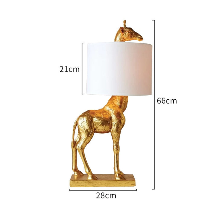 Contemporary Designer Table Lamp Giraffe