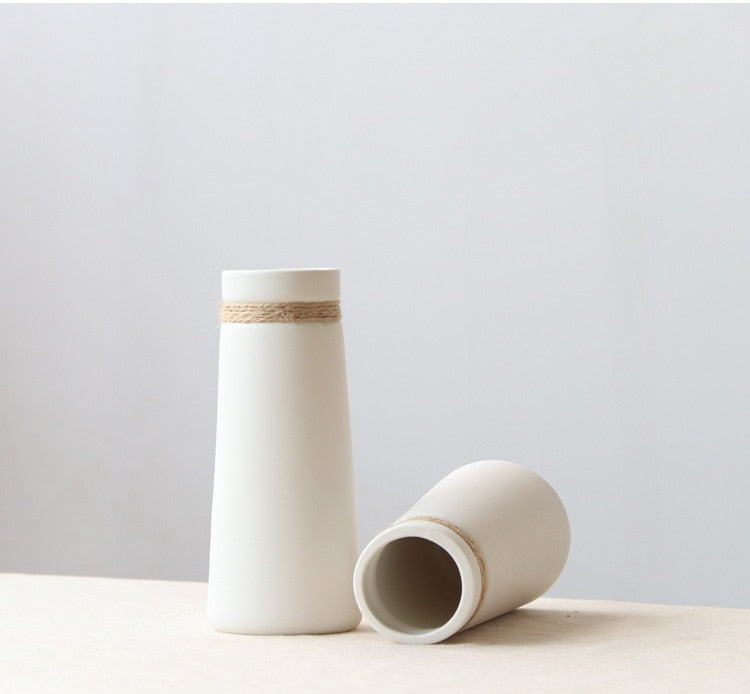 MAREEC Modern Japanese-Inspired Ceramic Vase