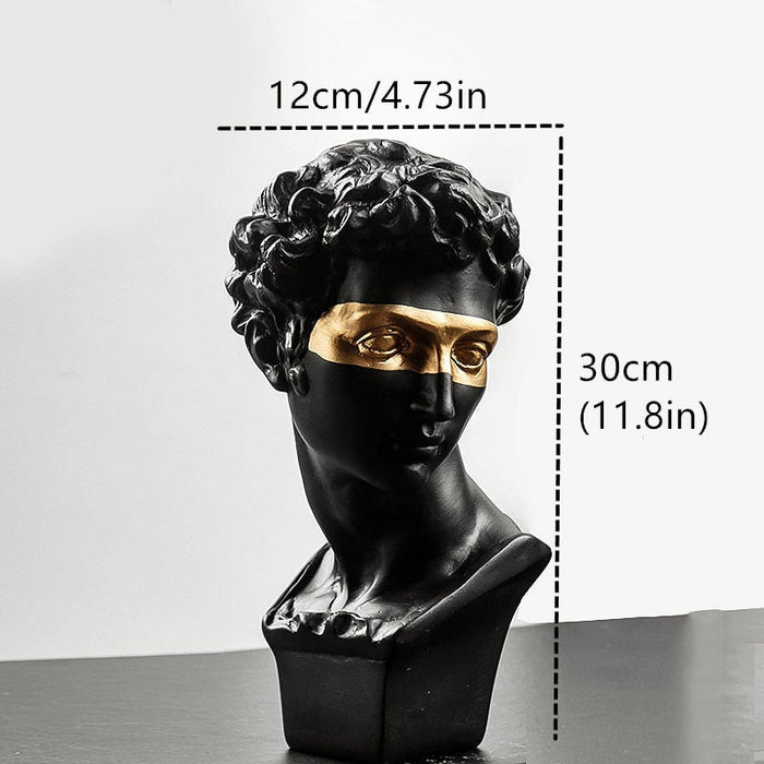 David Head Statue Iconic Classical Art Bust