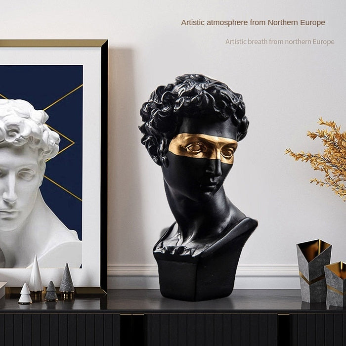 David Head Statue Iconic Classical Art Bust