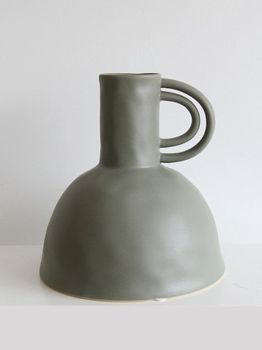 SOUL Quiet Wind Morandi-Tinted Ceramic Vase